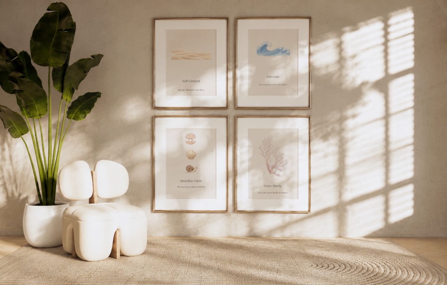 Coastal Calm Collection | Digital Art Edition