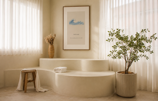 Drift Gently | Coastal Minimalist Wall Art