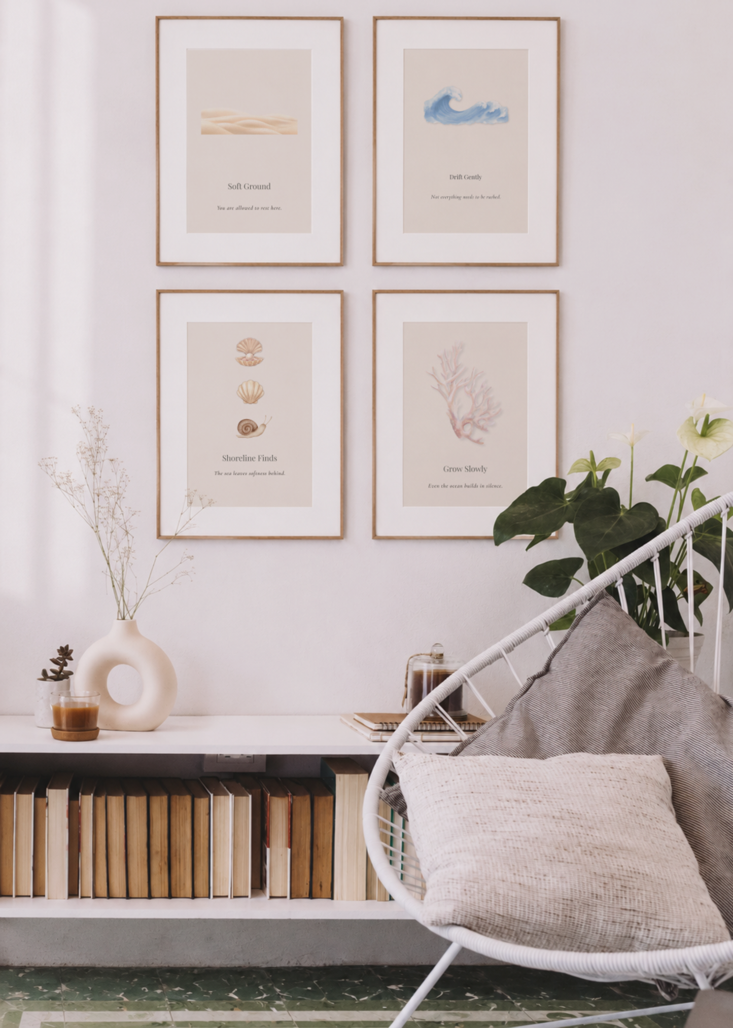 Coastal Calm Collection | Digital Art Edition