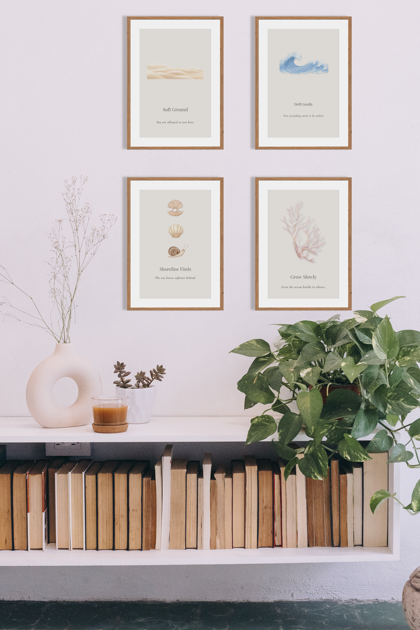 Coastal Calm Collection | Digital Art Edition