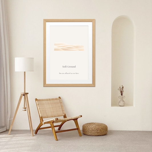 Soft Ground | Coastal Minimalist Wall Art