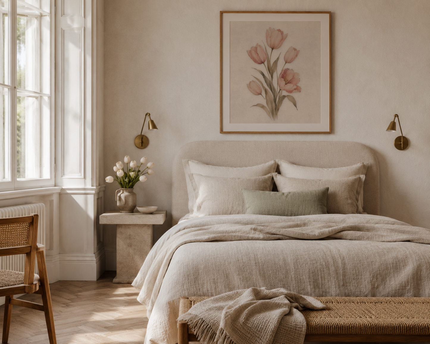 bedroom-wall-art.png
Quiet Bloom botanical wall art displayed above a neutral bedroom in a calm English-inspired interior with soft natural light.